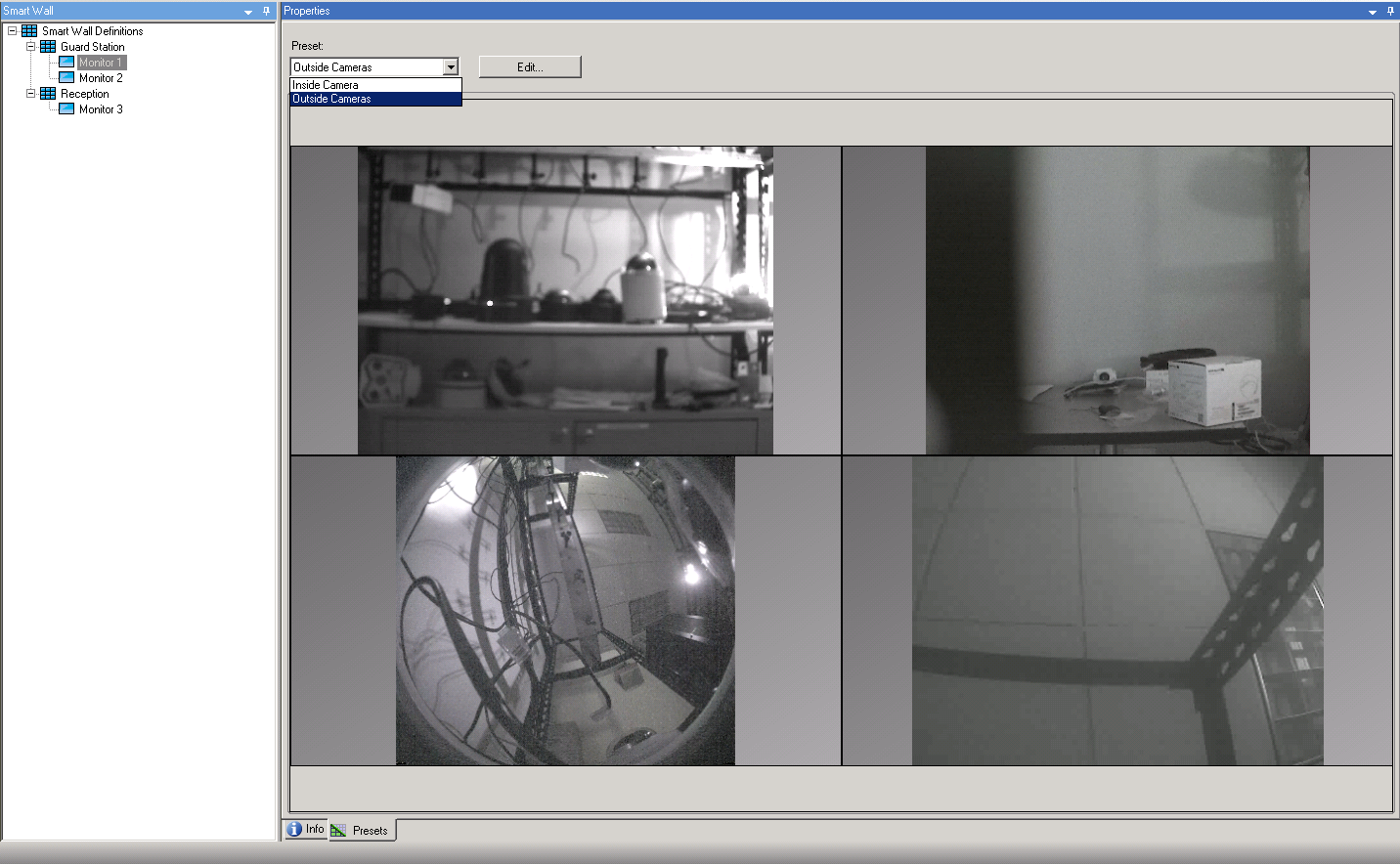 Basic configuration and use of the XProtect Corporate Smart Wall addon